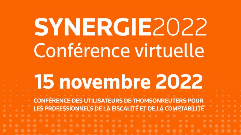 Synergie 2022 La conférence annuelle de le Suite Professionnelle DT