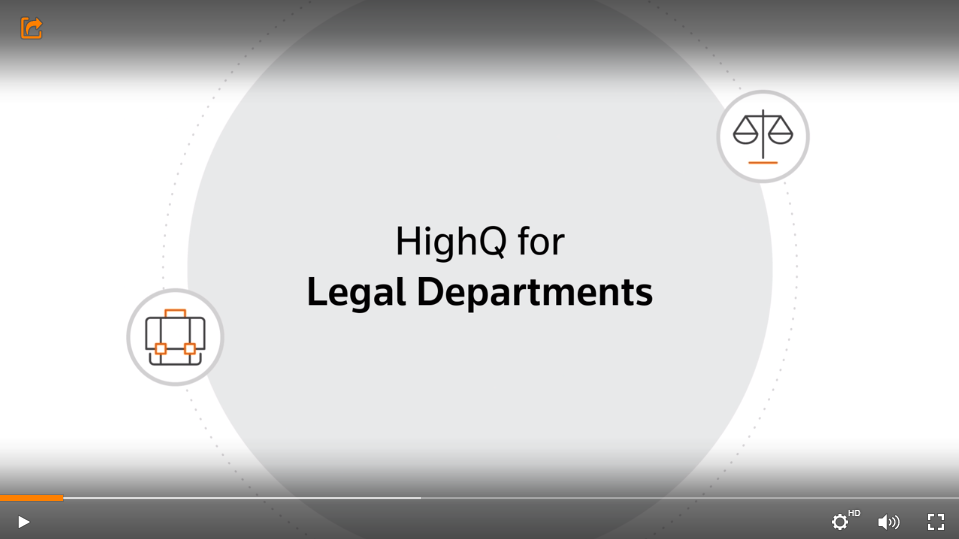 HighQ for corporate legal departments