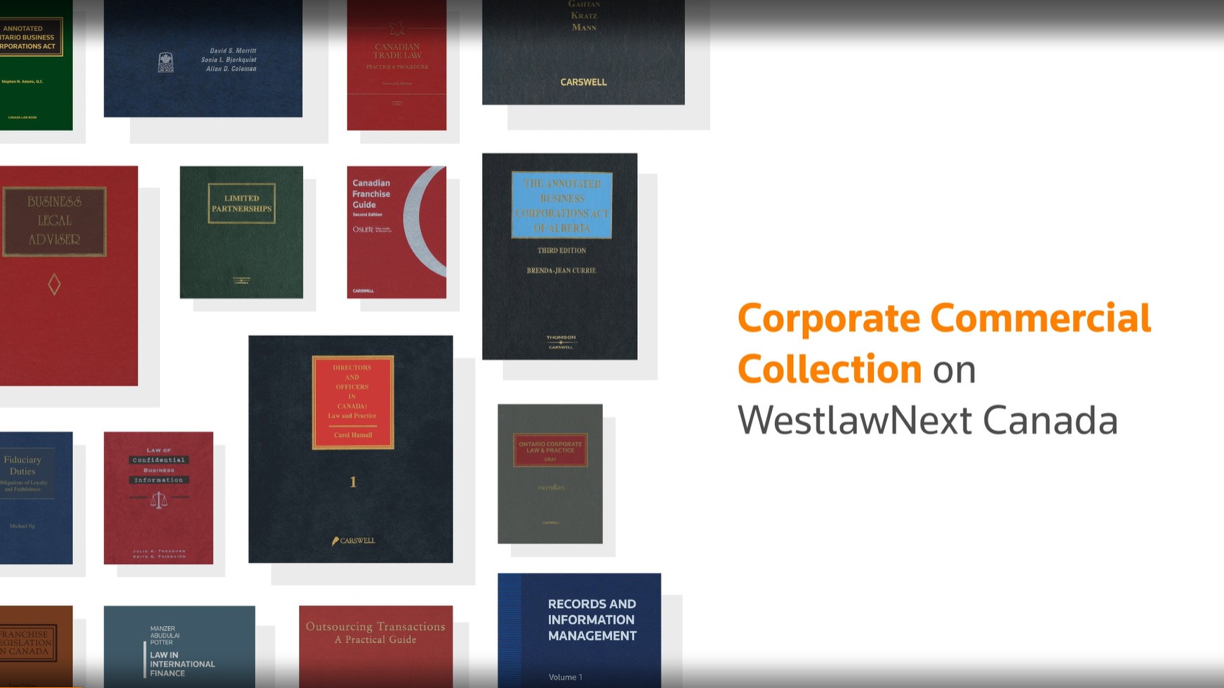 Corporate Commercial Collection | WestlawNext Canada