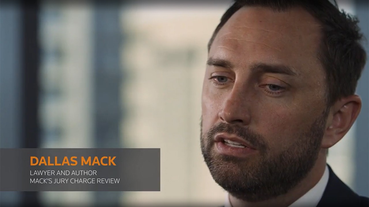 Westlaw Canada | CriminalSource | Mack's Jury Charge video