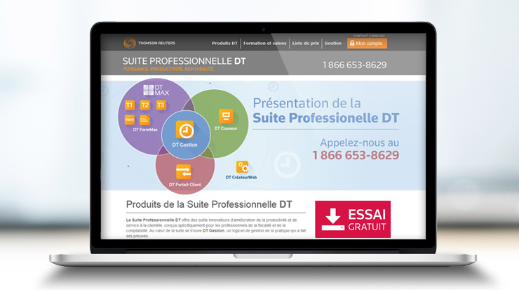 DT pro french screen