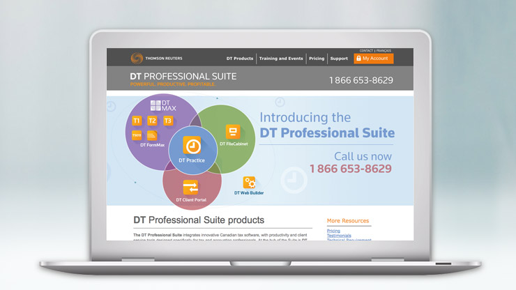 DT pro screen