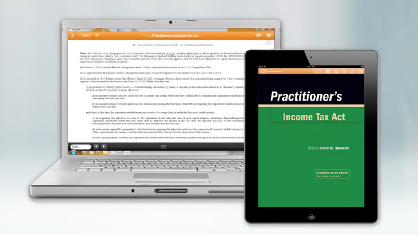 Tax & Accounting | Canada | Thomson Reuters