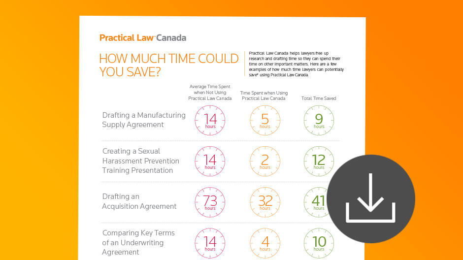 Practical Law Canada - Return on investment Download
