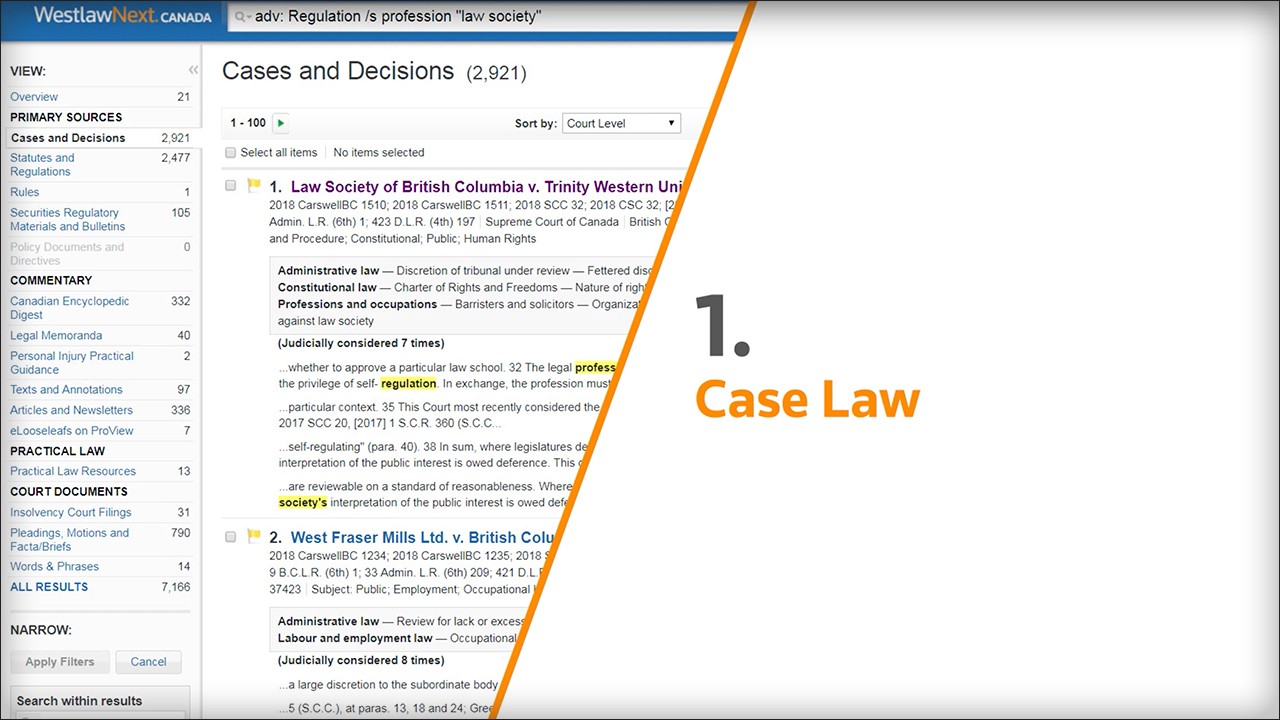 11 Pathways to Research on Westlaw (2:33)