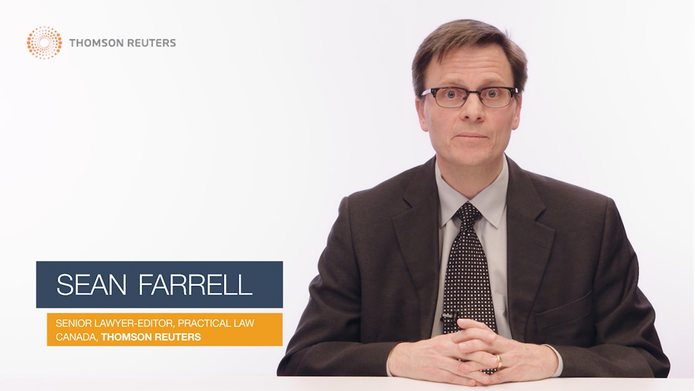 Video Insights from Sean Farrell Canada Thomson Reuters