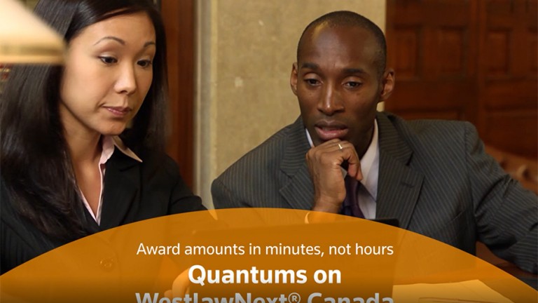 Quantums on Westlaw Canada